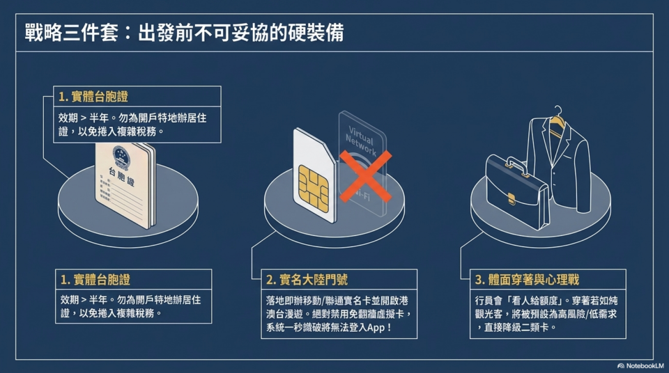 大陸銀行卡 台灣人大陸開戶準備材料